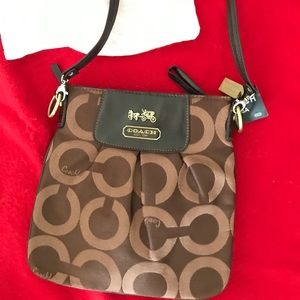 BROWN CROSSBODY PURSE GIFTED  STORED UNUSED
